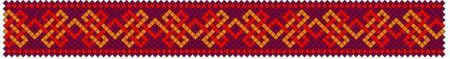 Схема плетения фенечки из мулине - кельт