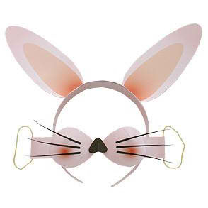 Новогодняя маска зайца (кролика).