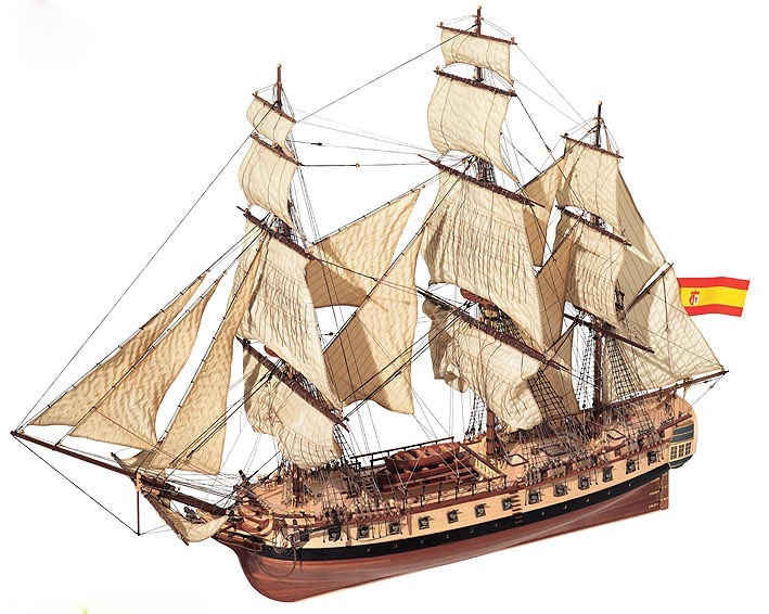 Сборные модели парусных кораблей