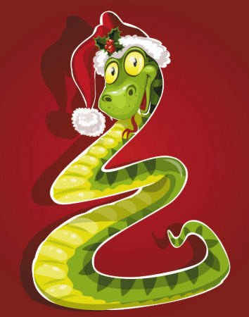 Рисунок змейки к 2013 году