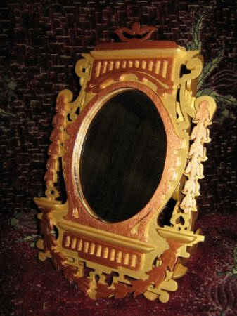Настенные зеркала из фанеры