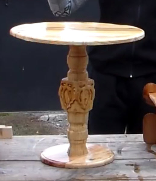 Как сделать круглый стол своими руками
