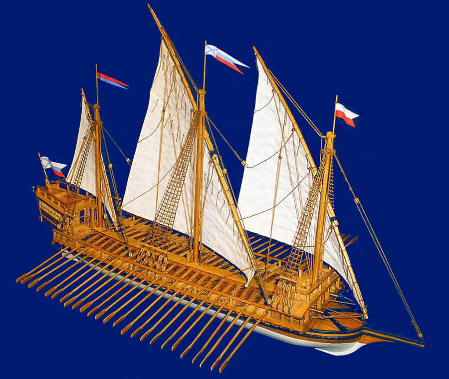 Гребной фрегат. Галера 17 века. Галера Скампавея. Морские галеры. Галера военный корабль Петра 1.