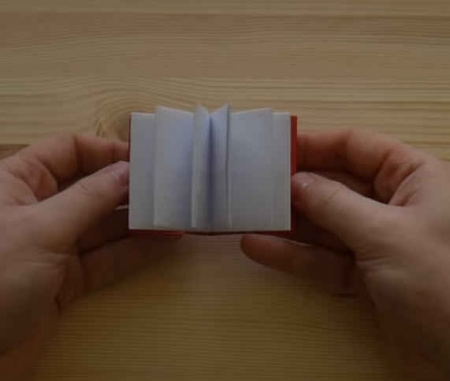 Оригами. Как сделать книгу из бумаги (видео урок)