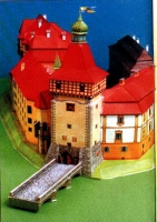 Бумажная модель замка Blatna